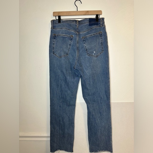 Abercrombie & Fitch Curve Love Ultra High Rise 90s Straight Jean - Picture 7 of 10